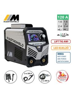 Mastroweld NO STOP 2,5 hegesztő inverter (MMA)