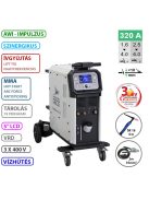 Mastro TIG-320 L AC/DC inverteres hegesztőgép vízhűtővel és kocsival