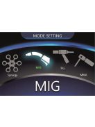 Mastroweld MIG-200 L SZINERGIKUS VEZÉRLÉSŰ DUPLA IMPULZUS hegesztő inverter