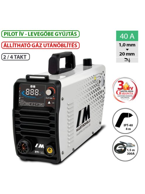 MASTRO CUT-40 LED plazmavágó inverter 00640LED