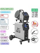 MASTROWELD MIG-500 DUALPULSE SZINERGIKUS VEZÉRLÉSŰ DUPLA IMPULZUS FOGYÓELEKTRÓDÁS ÍVHEGESZTŐ