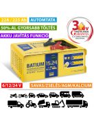 GYS BATIUM 15/24 automata akkumulátor töltő akkutöltő akkumulátor töltés