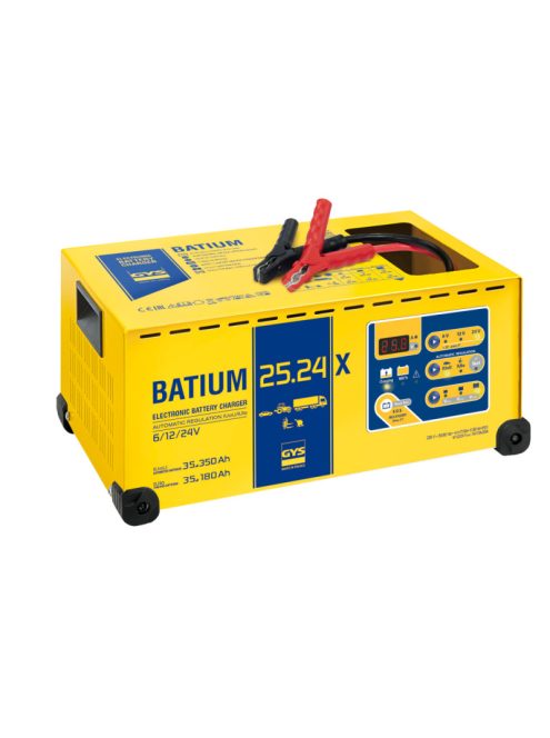 GYS BATIUM 25/24 X automata akkumulátor töltő akkutöltő akkumulátor töltés