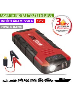 GYS Nomad Power 500 lítiumion akkumulátoros indító akkumulátor töltés akku töltő