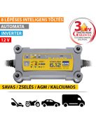 GYS Gysflash 6.12A inverteres akkumulátortöltő akkumulátor töltés akku töltő