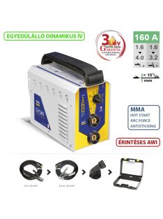 GYS GYSMI 160 P inverteres hegesztőgép hegesztő inverter mma bevont elektródás