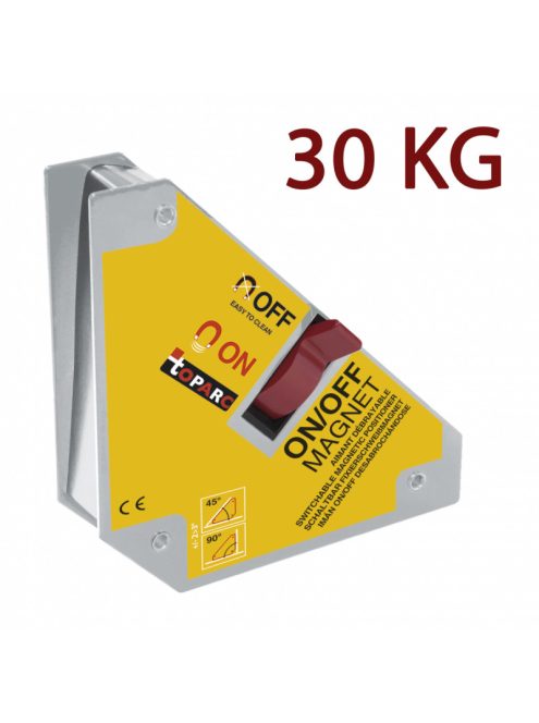 GYS Mágneses szögbeállító (demagnetizálható)30 kg GYS D36.90 hegesztő mágnes