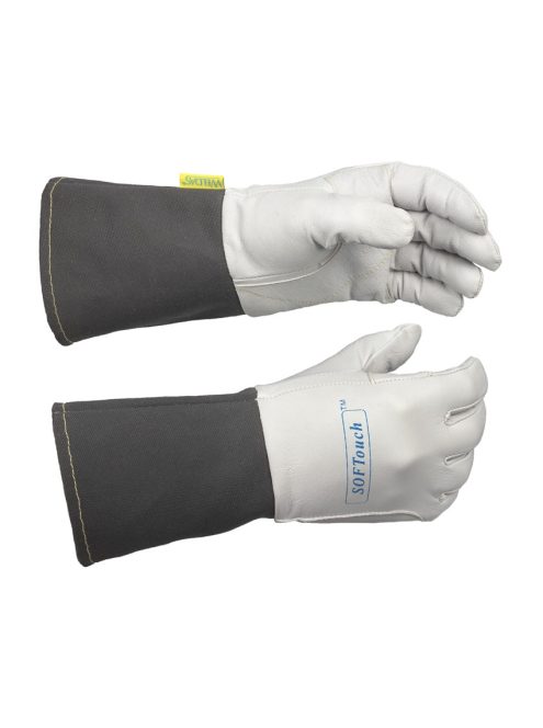 Weldas kesztyű 10-1004 SOFTouch hegesztőkesztyű szemcsés kecskebőr awi kesztyű