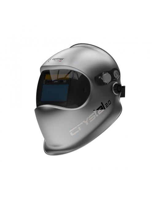 Optrel Crystal2.0 hegesztőpajzs (SF 2.0/4-12) - ezüst 1006.900 hegesztő fejpajzs automata pajzs