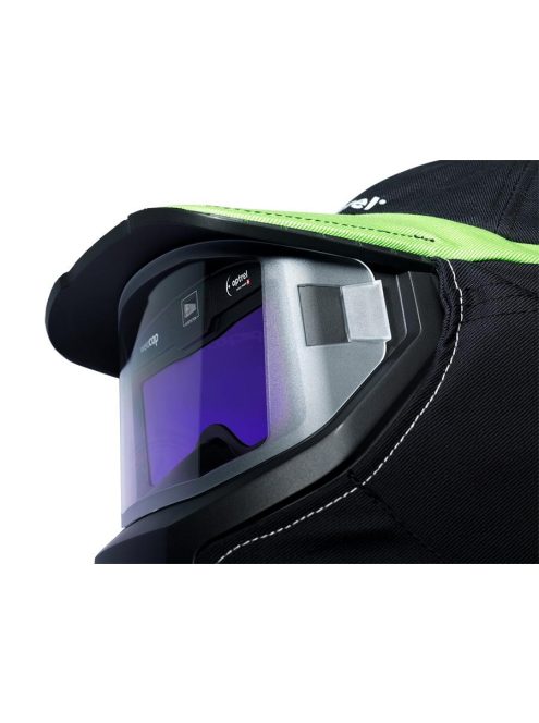 Optrel Weldcap (SF 3/9-12) - fekete/zöld 1008.000 hegesztő fejpajzs automata pajzs