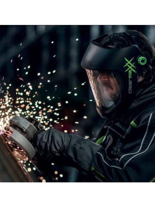 Optrel Clearmaxx köszörűs pajzs - fekete 1100.000 hegesztő fejpajzs automata pajzs