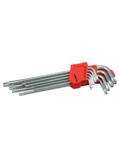   Lev Festa torx imbuszkulcs, torxkulcs készlet 9 részes, T10- T50, hosszított, CrV