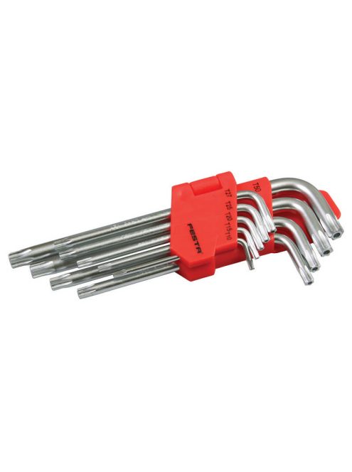 Lev Festa torx imbuszkulcs, torxkulcs készlet 9 részes, T10- T50, CrV
