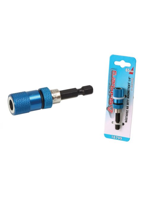 Lev Stahlberg bitbefogó behajtóhoz 1/4˝ hatlapú, 60mm, mágneses, 1db