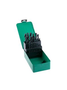   Lev fúrószár, fémcsigafúró készlet DIN 338 HSS 1,00- 13,00mm, 25 részes, hengerelt, fém