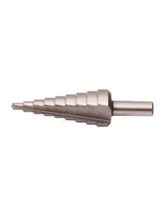   Lev léptető fúrószár DIN 1412C HSS 4-20mm 9 lépcsős, ALU, fém, műanyag