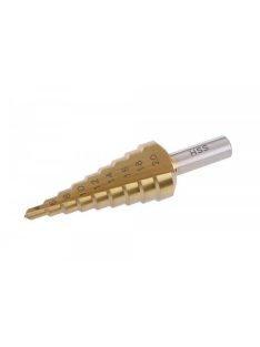   Lev Festa léptető fúrószár DIN 1412C HSS TITAN 4-20mm 9 lépcsős, ALU, fém-inox, műanyag