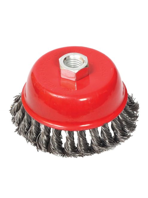 Lev Festa fazékkefe 100mmxM14- 0,5 csavart, edzett