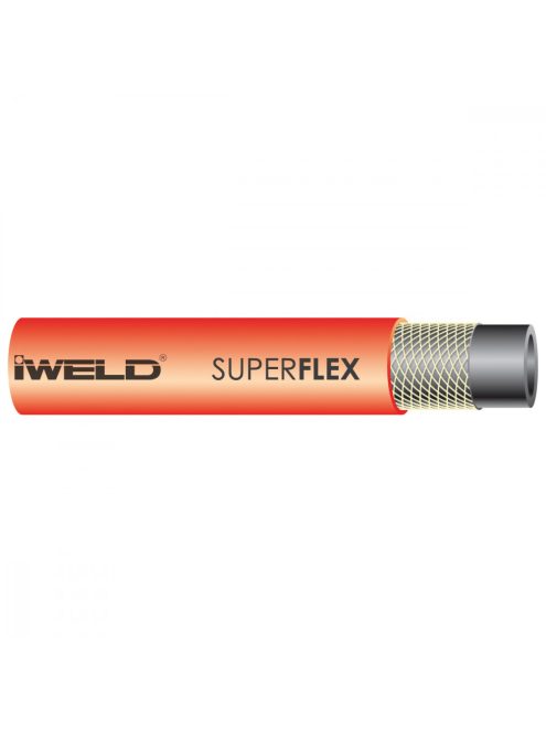 Iweld hegesztéstechnika SUPERFLEX acetilén tömlő 12,5,x3,5mm 30SPRFLEXAC12 hegesztéstechnika