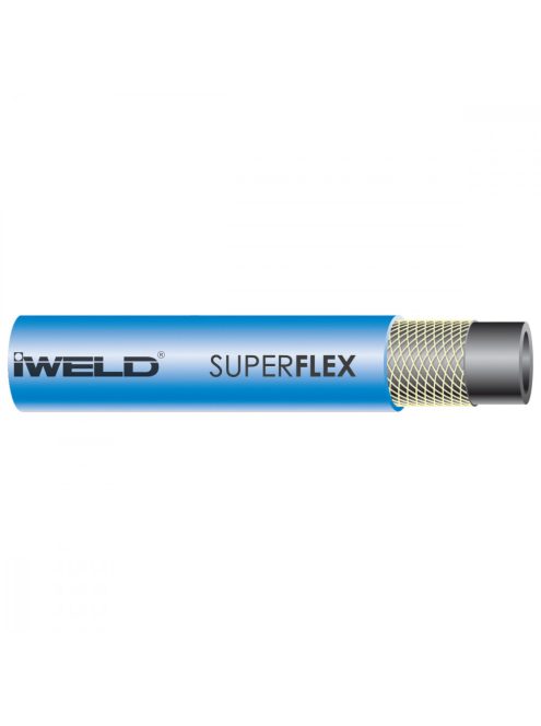 Iweld hegesztéstechnika SUPERFLEX oxigén tömlő 6,3x3,5mm 30SPRFLEXOX6 hegesztéstechnika