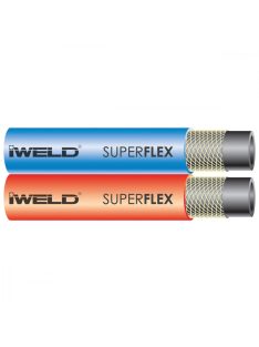 Iweld hegesztéstechnika SUPERFLEX iker tömlő 4,0x4,0mm 30SPRFLEXTW44 hegesztéstechnika