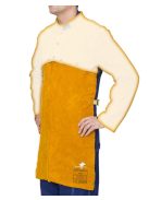 Weldas Golden Brown hasított tehénbőrből készült hegesztőköpeny 44-2828