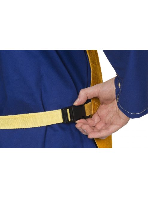 Weldas Golden Brown hasított tehénbőrből készült hegesztőköpeny 44-2828