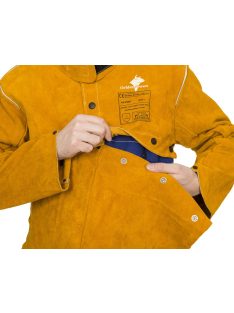   Weldas Golden Brown hasított tehénbőrből készült hegesztőköpeny 44-2836