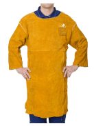 Weldas Golden Brown hasított tehénbőrből készült vállpántos hegesztőköpeny 44-2847