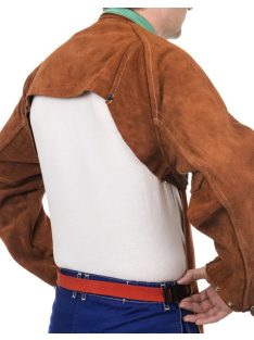 Weldas Lava Brown hasított tehénbőr hegesztőkötény kabát felsőrész 44-7800 hegesztés munkavédelem