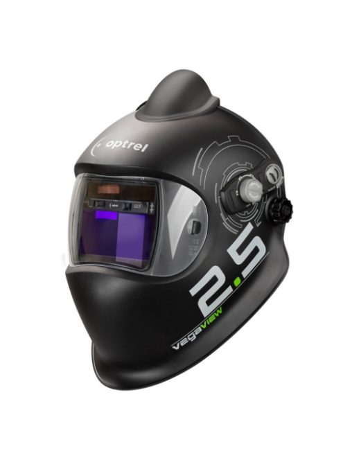 Optrel Vegaview2.5 PAPR hegesztőpajzs fekete 4441.800 frisslevegős hegesztő fejpajzs automata pajzs