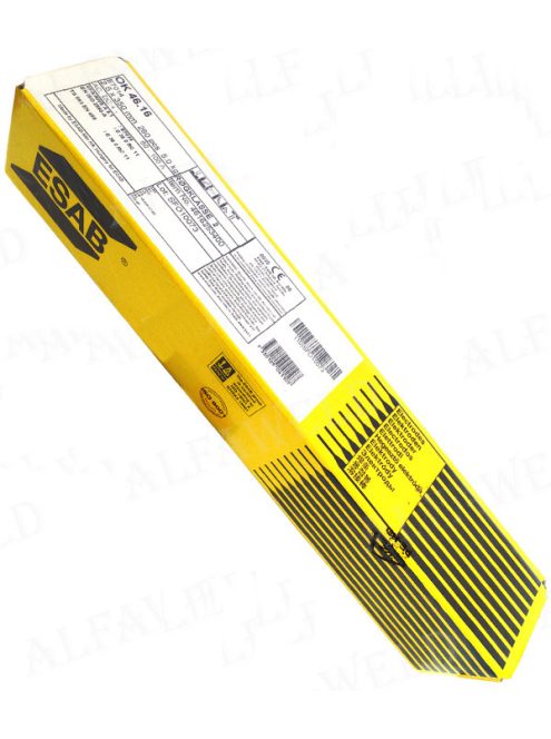 Esab OK 46.16 2,5 ötvözetlen rutilos hegesztő elektróda 461625 hegesztés bevonatos pálca hegesztés