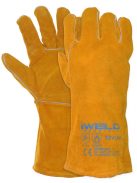 Iweld hegesztő védőkesztyű bélelt KEVLAR 14-es hegesztés munkavédelem 50WEGK1410YL
