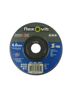   Flexovit Speedoflex tisztítókorong 125x4,0x22,2mm, BF27, fém-inox