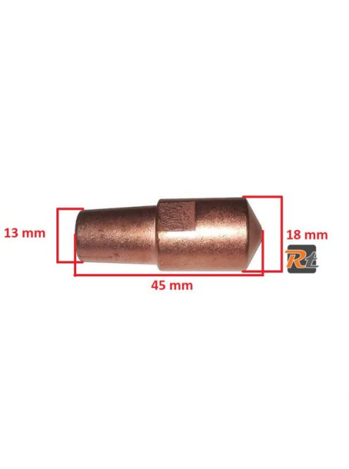 TELWIN PTE - PCP elektróda csúcs 18x45 mm