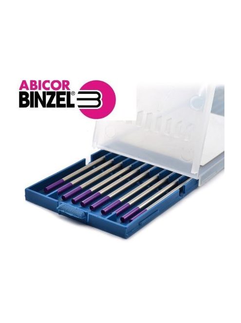 Binzel 2.4X175MM Wolfram elektróda E3 LILA 700.0308.10 700-0308-10 hegesztéstechnika hegesztés