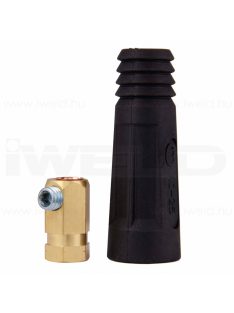 Csatlakozó lengőaljzat 10-25mm2 711P001003 dinse aljzat kis dinze hegesztés