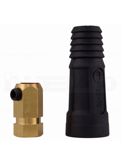 Csatlakozó lengőaljzat 50-70mm2 711P001203 dinse aljzat nagy dinze hegesztés