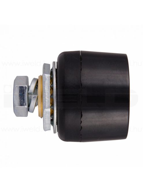 Csatlakozó aljzat 70-90mm2 panelra 711P001304 dinse aljzat kis dinze hegesztés