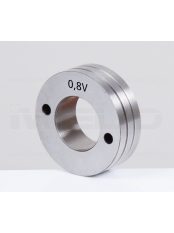 Huzaltoló görgő 0.8-1.0mm V MIG350 MIG500 37x19x12 8000101011 mig co hegesztő toló alkatrész