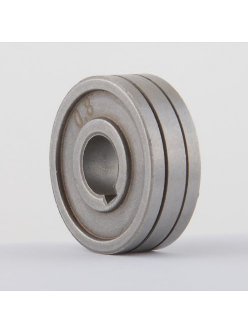 Huzaltoló görgő 0.8-1.0mm V POCKETMIG 30x10x10 mm 8000101021 mig co hegesztő toló alkatrész