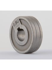 Huzaltoló görgő 0.8-1.0mm U POCKETMIG 30x10x10 mm Alu 205 ALUFLUX mig hegesztő alu toló alkatrész