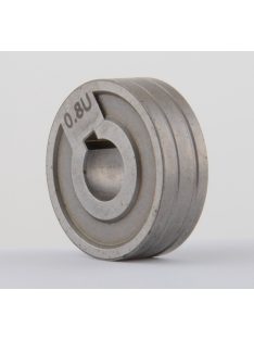 Huzaltoló görgő 0.8-1.0mm U POCKETMIG 30x10x10 mm Alu 205 ALUFLUX mig hegesztő alu toló alkatrész