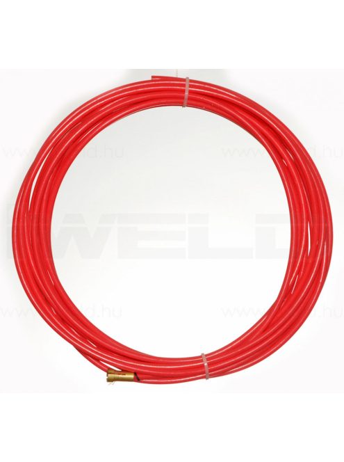 Iweld Huzalvezető teflon 1,0-1,2-5m piros hegesztéstechnika 800CF10125 hegesztés