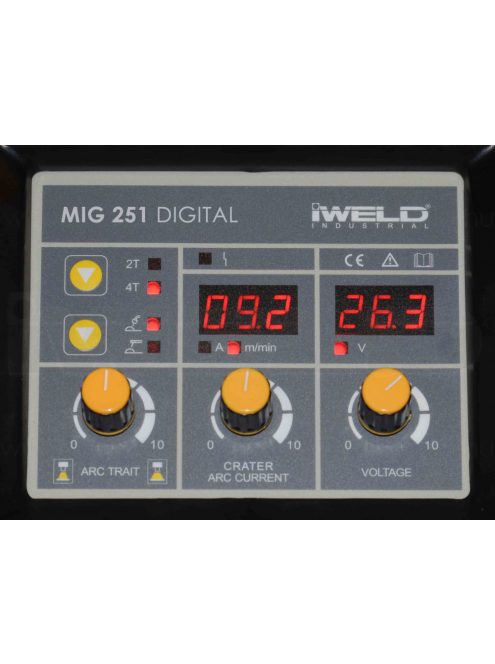IWELD MIG 251 DIGITAL hegesztő inverter hegesztéstechnika 800MIG251 hegesztés hegesztőgép