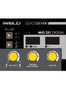 IWELD MIG 251 DIGITAL hegesztő inverter hegesztéstechnika 800MIG251 hegesztés hegesztőgép