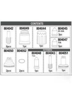 TELWIN PV Plasma 70 kopóalkatrész alapkészlet