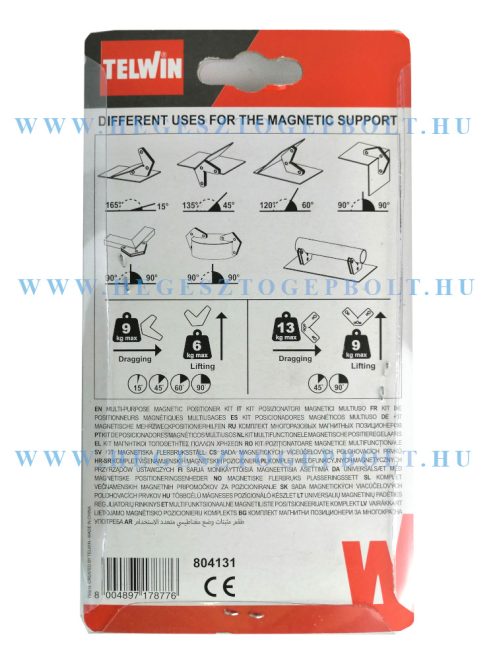 TELWIN Mágneses pozicionáló készlet hegesztő mágnes