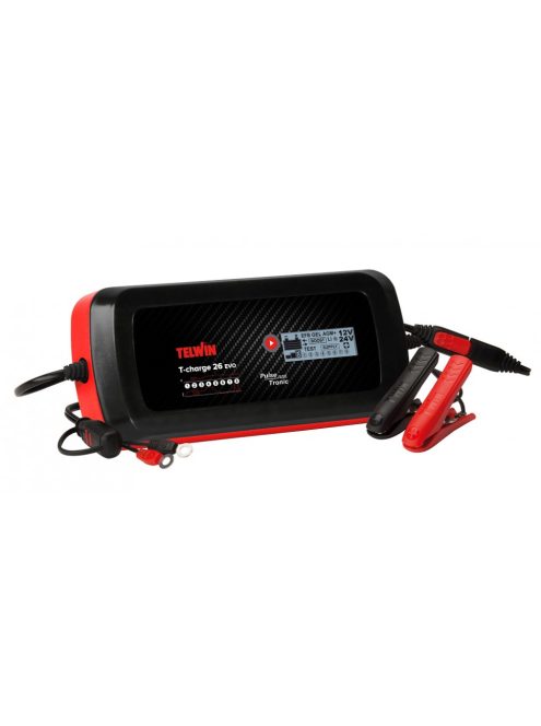 TELWIN T-Charge 26 EVO akkumulátor töltő 12V/24V