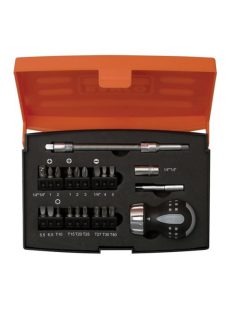 Bahco racsnis marokcsavarhúzó készlet, 22 részes